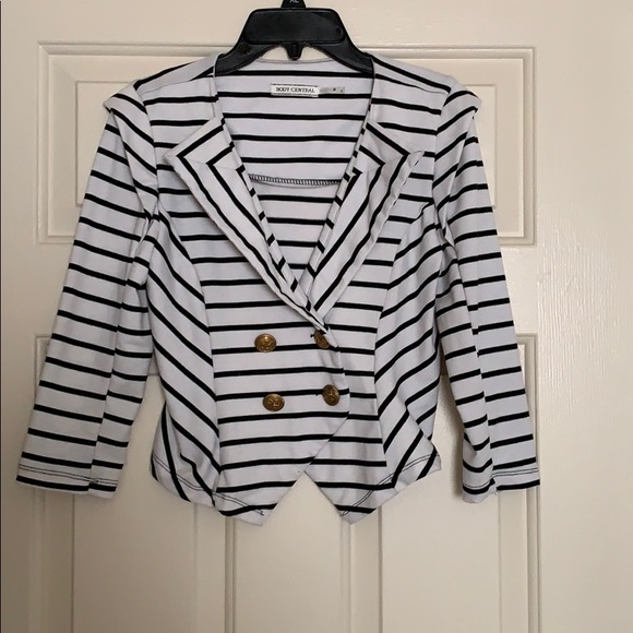 Crop  sailor blazer - Picture 1 of 3